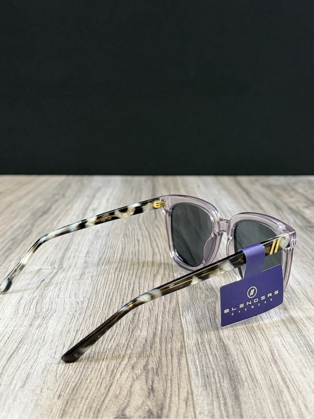Blenders Eyewear Grove Lilac Lush Polarized Sunglasses Crystal Lavender NEW
